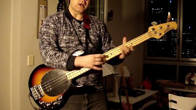 Hot Butter - Popcorn (4-string Bass Cover - Ernie Ball Musicman Stingray) смотреть онлайн