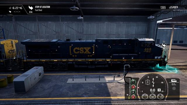 Train sim world 3 : CSX SD40-2, AC4400CW, GP38-2 gameplay смотреть онлайн