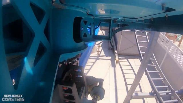 GaleForce wheel-cam 1080p POV @60fps - Playland's Castaway Cove, Ocean City NJ смотреть онлайн
