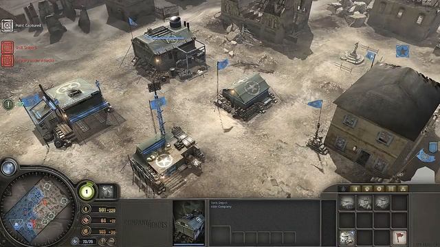 Company of Heroes: Invasion of Normandy Campaign Playthrough Part 10 (Saint. Lo, No Commentary) смотреть онлайн