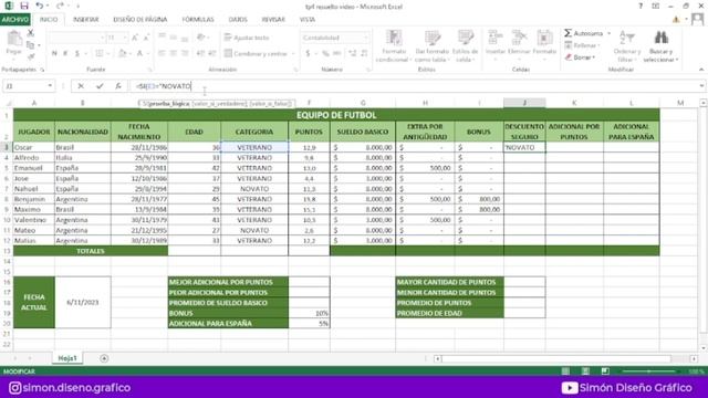 Excel - Trabajo Práctico N°4