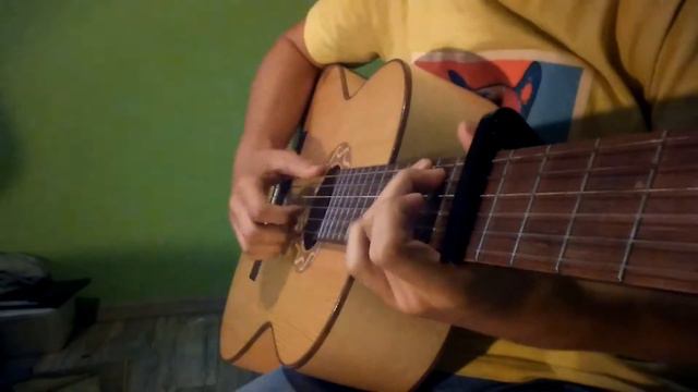 Pirates of the Caribbean Main theme fingerstyle guitar смотреть онлайн
