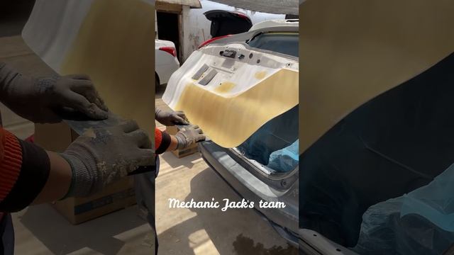 Mechanic Jack| Honda Fit restoration| rear end crashed смотреть онлайн