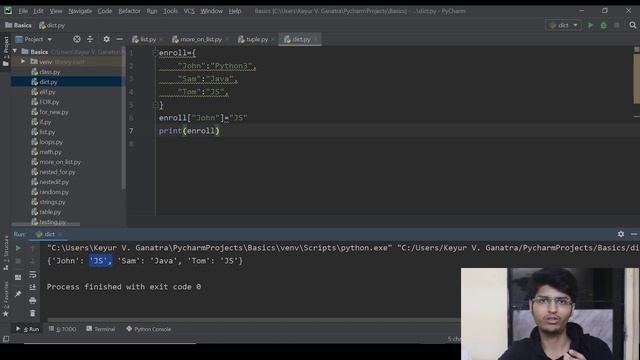 Python Dictionaries - Storing data in Key-Value pair. смотреть онлайн