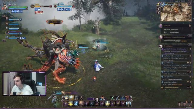 THRONE AND LIBERTY БИЛД НА ХИЛА С ЛУКОМ