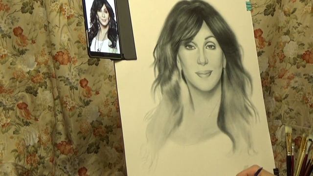 Колупахо Борис (техника "сухая кисть") смотреть онлайн