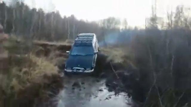 Первый тест хабов AVM и резины Simex JT2 31x9.5x16 на Nissan Mistral