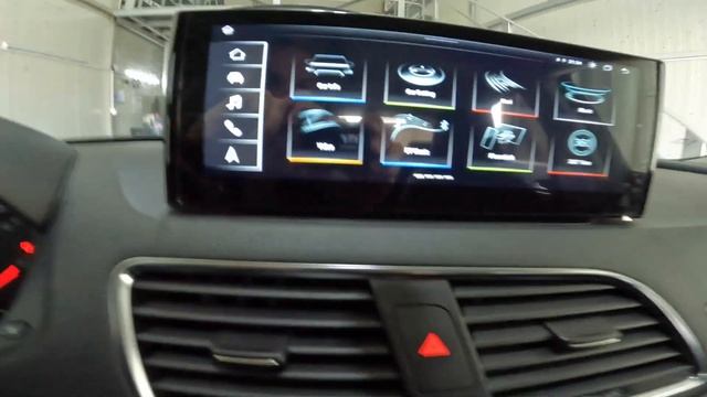 Audi Q3 2012 10” Android 12 Navigation & Rear Parking Camera смотреть онлайн