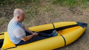Встречаем - Быстроходный Пакрафт Жаворонок для гладкой воды #Packrafting