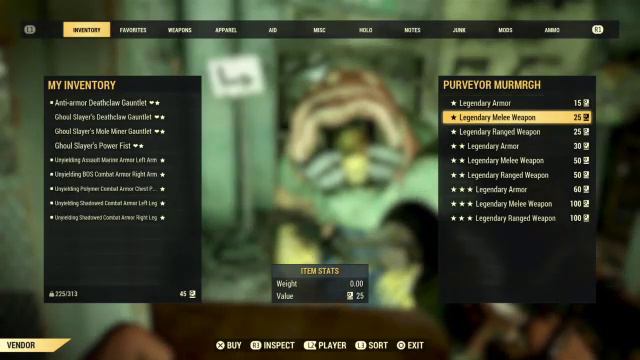 Fallout 76 legendary vender is here смотреть онлайн