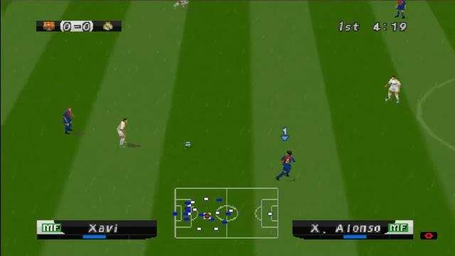 Winning Eleven UEFA 2012 on ePSXe 1.7.0 - Playstation (PSOne) Emulator смотреть онлайн