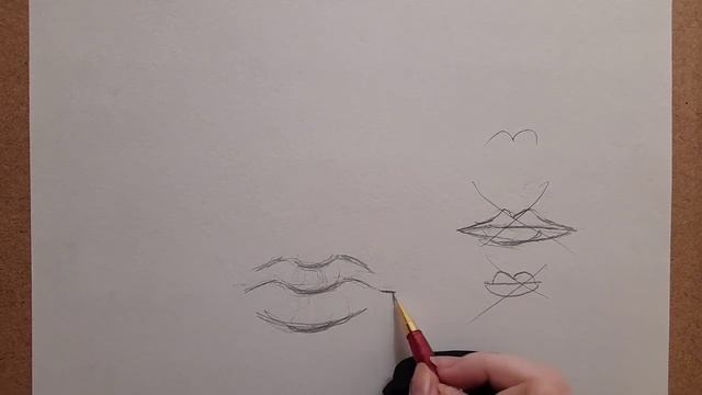 КАК РИСОВАТЬ ГУБЫ/ Лучшая схема смотреть онлайн