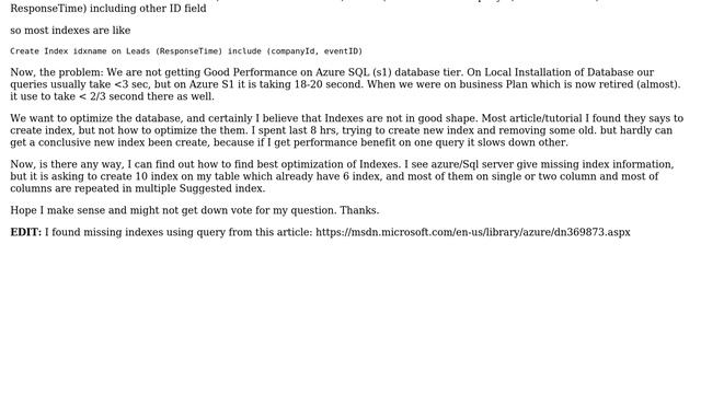 Databases: How to identify when to change Indexes? смотреть онлайн
