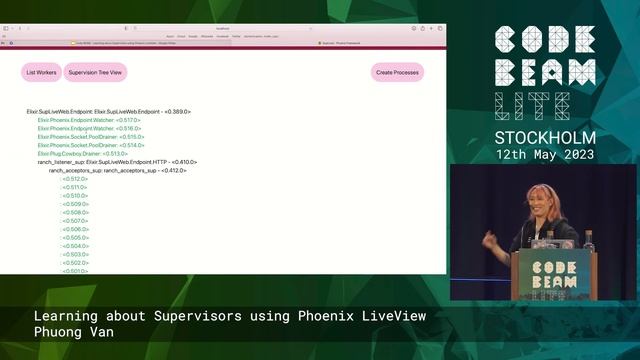 Learning about Supervisors using Phoenix LiveView by Phuong Van | Code BEAM Lite Stockholm 2023 смотреть онлайн