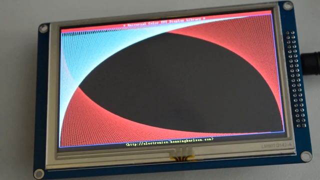 5" TFT монитор с тачскрином TFT01-5.0 & Arduino Mega2560 & шилд SHD10 смотреть онлайн