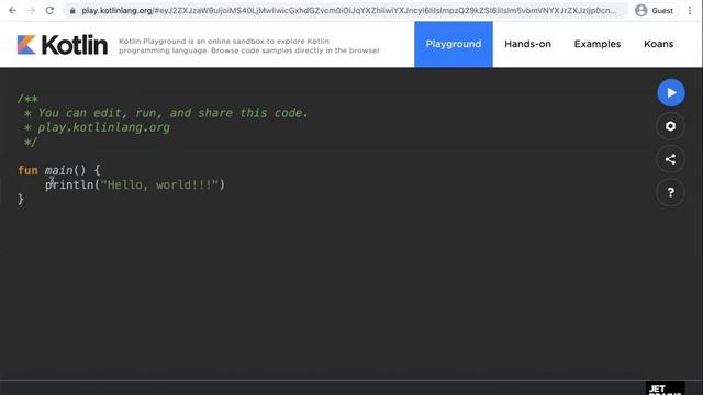 Kotlin Introduction смотреть онлайн