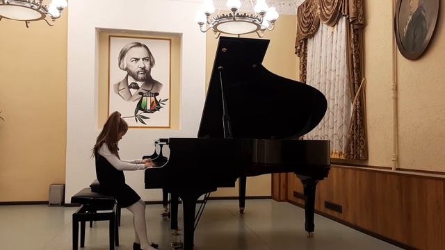 D.Kabalevsky "Clowns" // Д. Кабалевский "Клоуны" (Галанская София 1кл 9 лет) смотреть онлайн