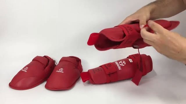Karate Kickprotector Instep And Shin WKF red смотреть онлайн
