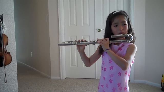 Suzuki Flute Book 2 Part 3: Melancholic Fantasy & Telemann Minuet смотреть онлайн