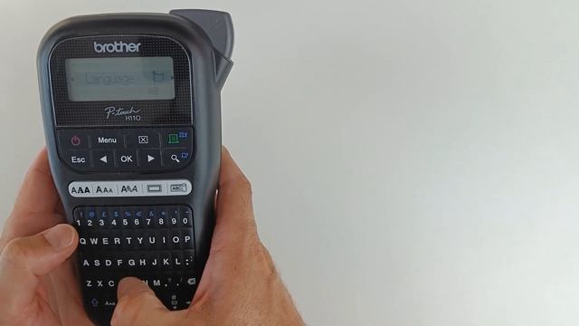 Brother PT-H110 Label Maker, P-Touch Label Printer, Handheld, QWERTY Keyboard - Review смотреть онлайн