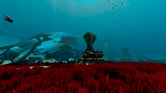 Subnautica - Grassy Plateau Ambiance (fish, deep rumbling, underwater) смотреть онлайн