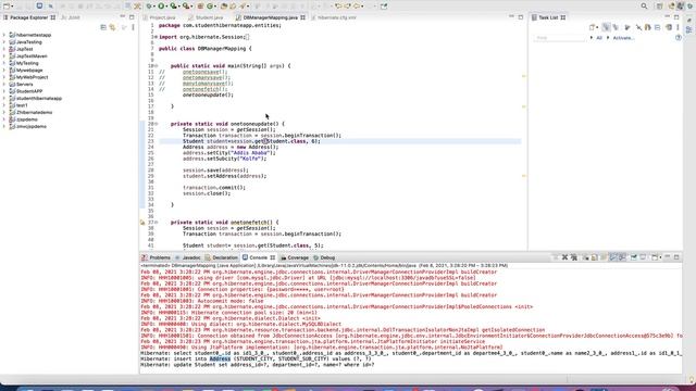 hibernate 9 one to one update and delete (Amharic) смотреть онлайн