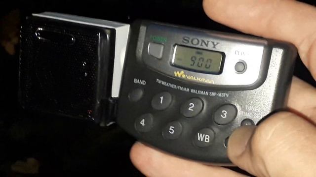 Sony SRF M-37V + самодельная АС смотреть онлайн