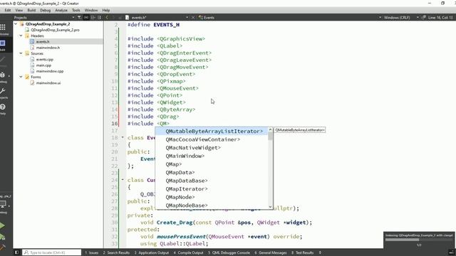 Qt Drag And Drop | QLabel And QGraphicsView | Qt C++ | Qt Creator | Qt Tutorial смотреть онлайн