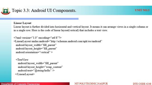 3 3 Android UI Components смотреть онлайн