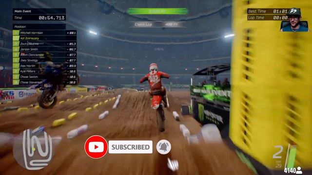 Monster Energy Supercross #9 - Czas Wygrać East 😁 - Nie Tylko Żużlem Żyje смотреть онлайн