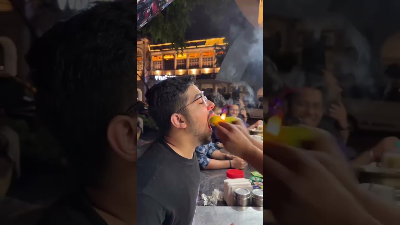 Fire Chinese food #shorts смотреть онлайн
