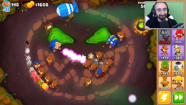 Bloons TD6 - 4 Player Super Monkey Challenge | JeromeASF смотреть онлайн