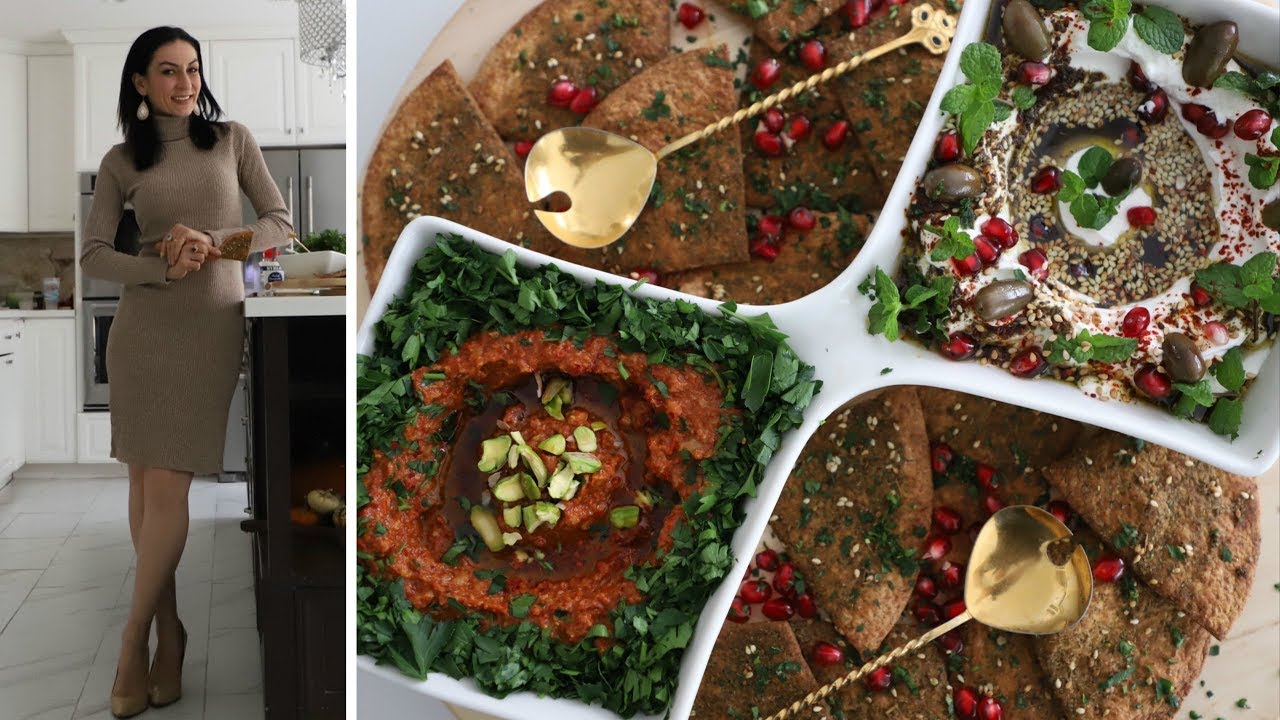 Две Закуски Для Праздничного Стола - Ливанская Кухня - Рецепт от Эгине- Heghineh смотреть онлайн