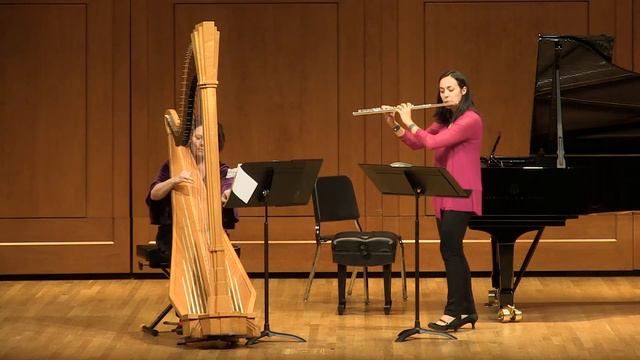 Scott Flute and Harp mvt 1 смотреть онлайн