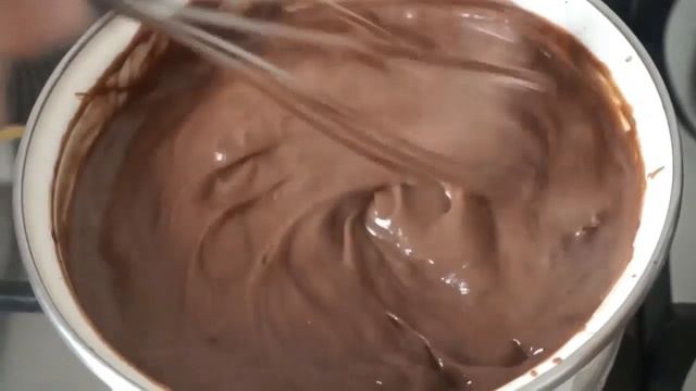 Заварной Шоколадный крем.Вкус мороженого из детства??. Crème pâtissière . смотреть онлайн
