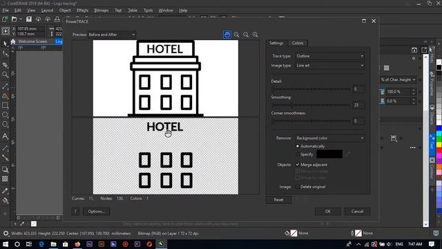 Quick Trace Problem FIX || QUICK TIPS || CorelDraw 2019 2017 2018 2020 X7 X8 смотреть онлайн