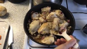 Солянка с курицей. Идеальный ужин. Тушеная капуста с курицей...?