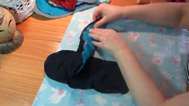 Домашние тапки №12.