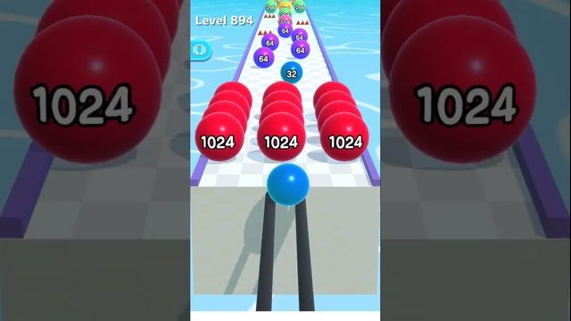 Ball Run 2048 - All Levels Gameplay Android, iOS ( Levels 882 - 895 ) смотреть онлайн