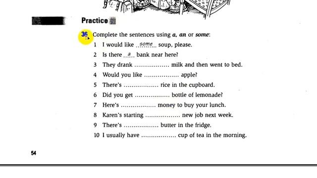 Урок-36-Использование SOME с исчисляемыми существительными .Английский язык для начинающих