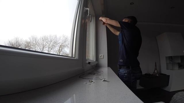 Монтаж и установка шторы плиссе Германия Евроремонт смотреть онлайн