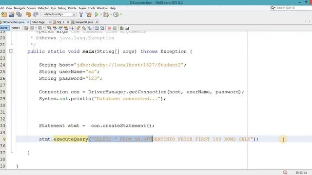 Java and Database Part 3 SQL statements and ResultSet смотреть онлайн