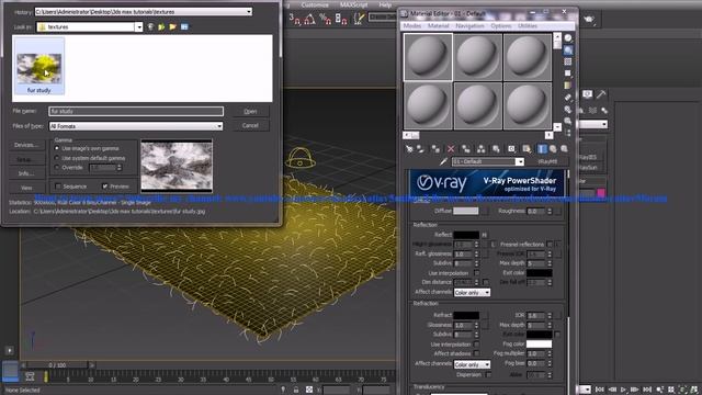 3ds Max Tutorial|Realistic Interiors in V ray|Carpet Fur|Fresnel & Shadow/Light Falloff|Part 5 смотреть онлайн