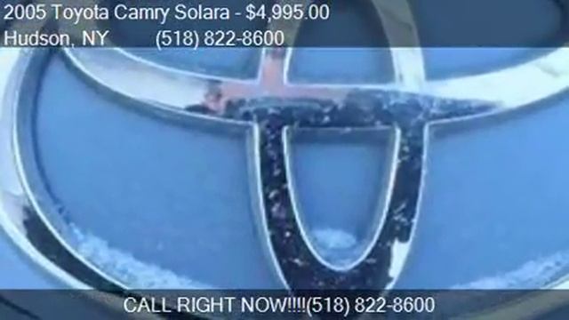 2005 Toyota Camry Solara SLE V6 2dr Convertible For Sale In