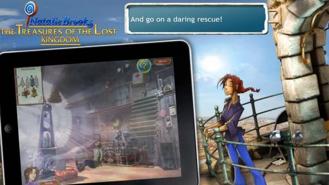 Natalie Brooks: The Treasures of the Lost Kingdom HD for iPad смотреть онлайн
