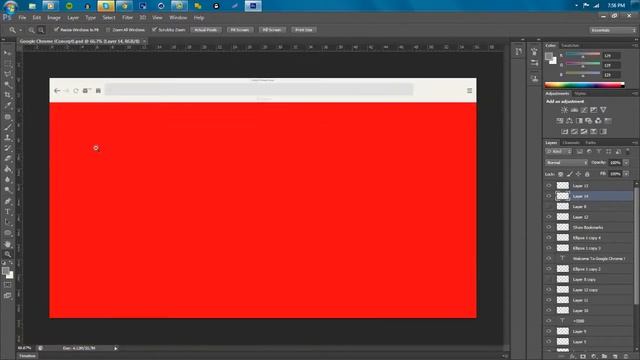 Ollie J: Google Chrome | (UI) | Adobe Photoshop CC смотреть онлайн