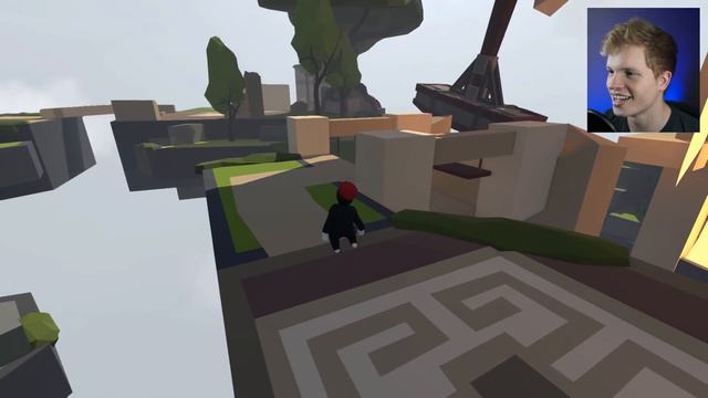 THE FLOOR IS ACTUALLY LAVA!! (Human Fall Flat W/ Ertyez - Gameplay) Part 10 смотреть онлайн