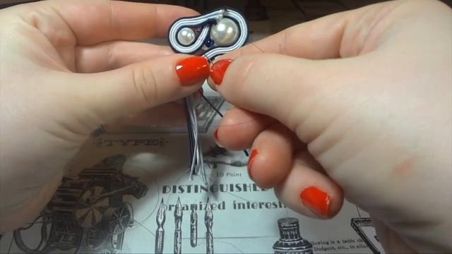 Мастер-класс | Как сделать самые простые сережки из сутажа смотреть онлайн