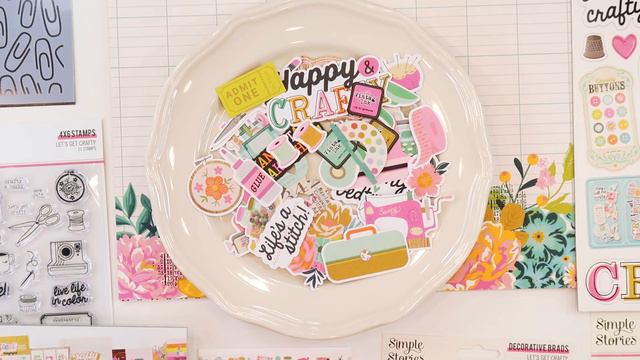 Simple Stories Let's Get Crafty Collection Video смотреть онлайн