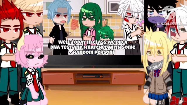 Pro Heroes LOV and Class 1-A react to “ I told you to change him!?”?|| mha/bnha || Gacha Club || смотреть онлайн